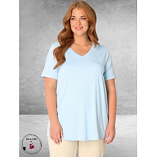 Base Level Shirt Alba Light Blue